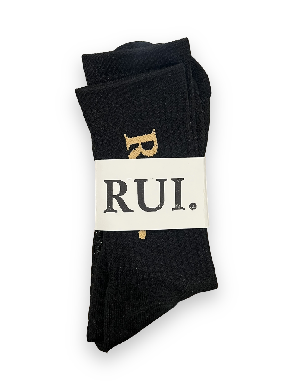 Black grip socks