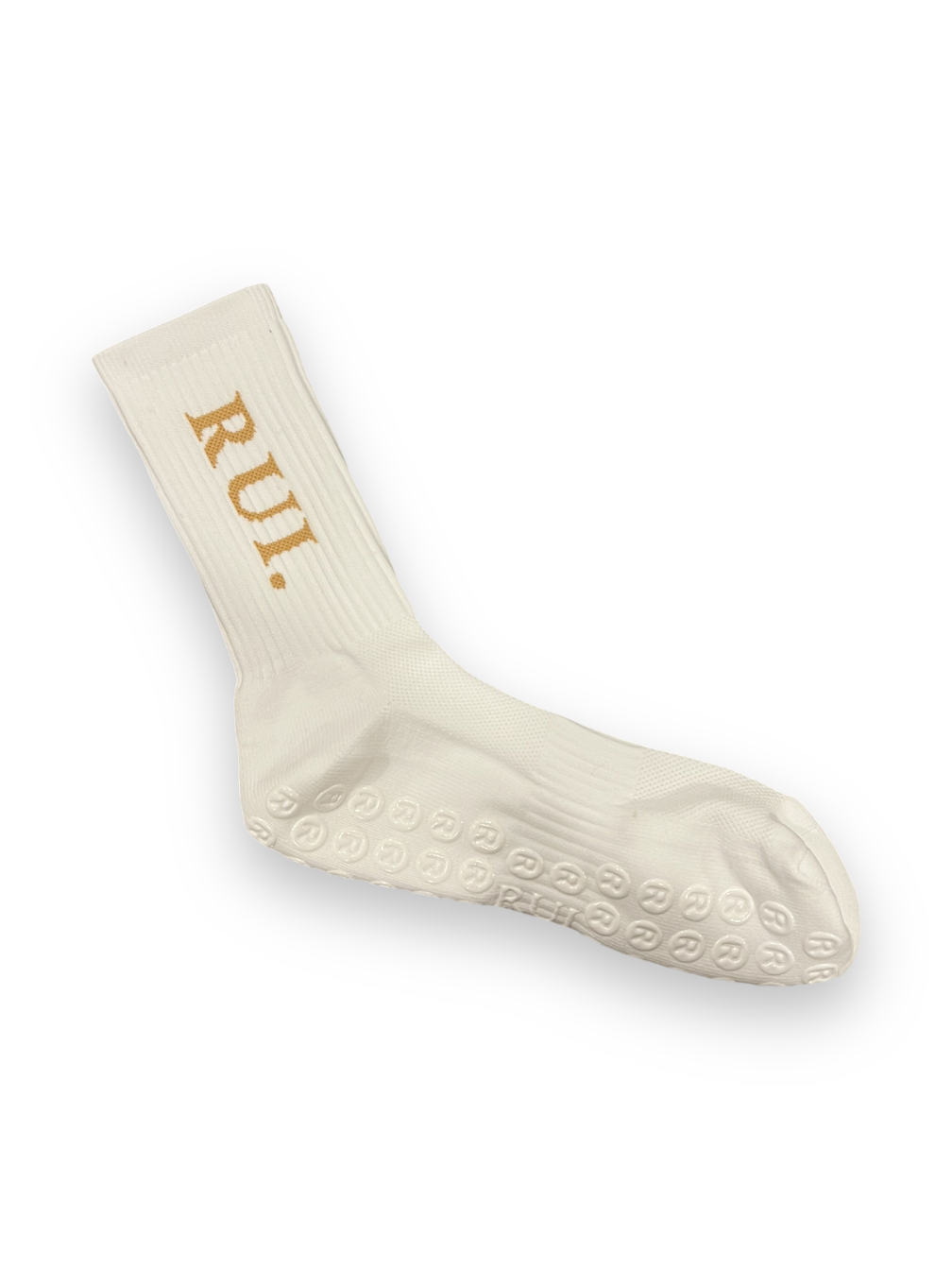White grip socks